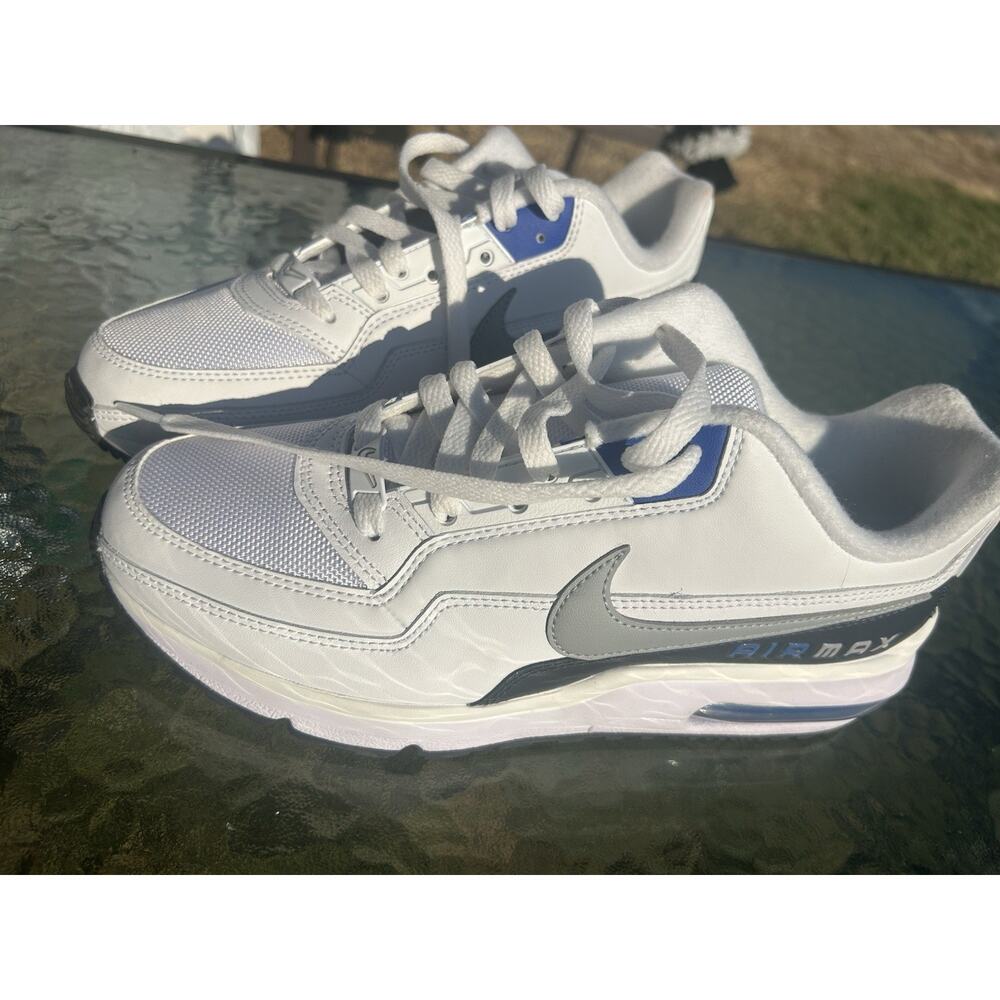 Nike Men’s Air Max LTD 3 White Sneakers, Size 8